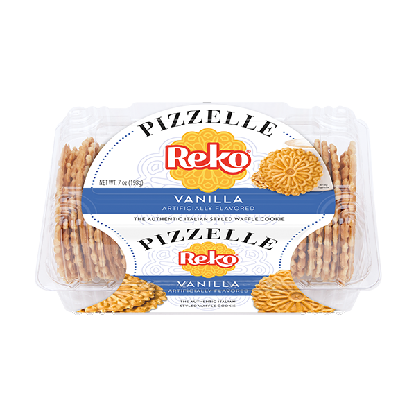 REKO: Cookie Pizzelle Vanilla, 7 oz