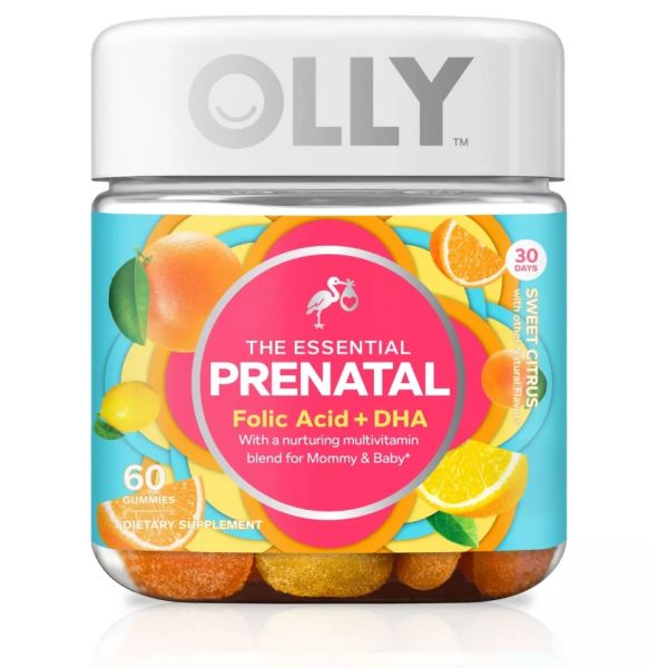 OLLY: The Essential Prenatal Multivitamin, 60 ea