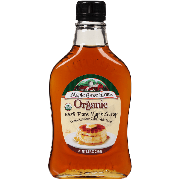 MAPLE GROVE: Syrup Maple Med Amber Bottle, 8.5 oz