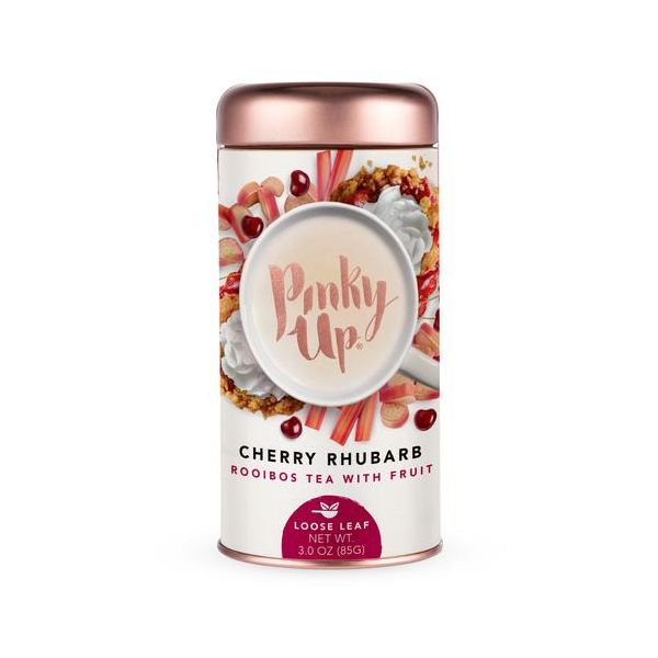 PINKY UP: Tea Cherry Rhubarb Loose Leaf, 3 oz