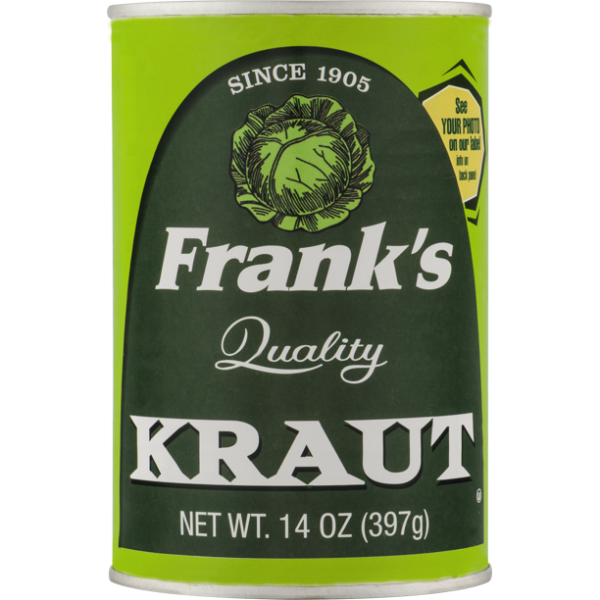 FRANKS: Quality Sauerkraut, 14 oz