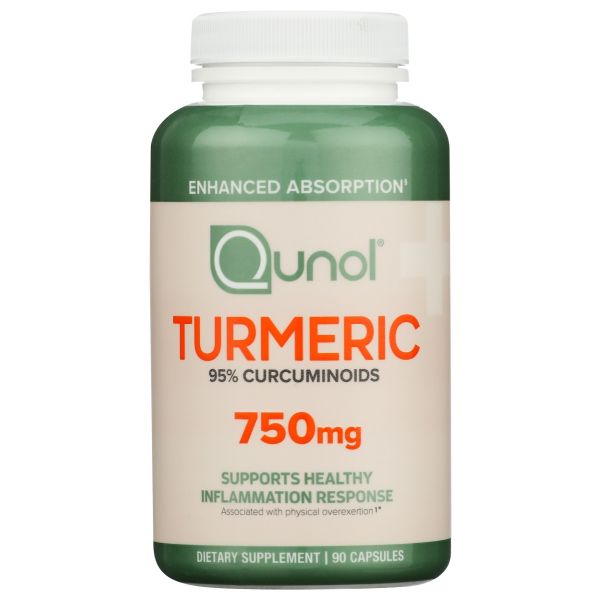 QUNOL: Turmeric 750mg, 90 cp