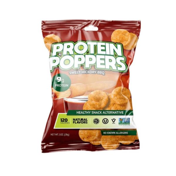 PROTEIN POPPERS: Sweet Honey BBQ Chips, 1 oz