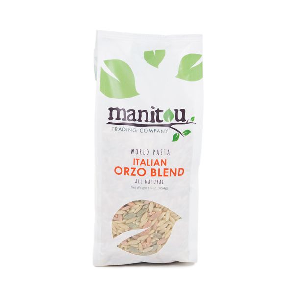 MANITOU: Pasta Orzo Italian Blend, 16 oz