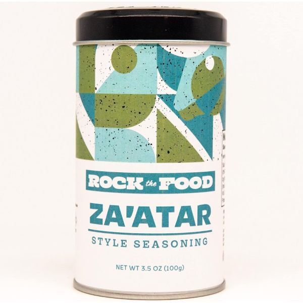 ROCK THE FOOD: Za Atar Seasoning Shaker, 3.5 oz