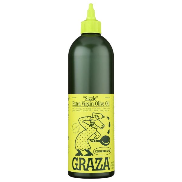GRAZA: Sizzle Extra Virgin Olive Oil, 750 ml