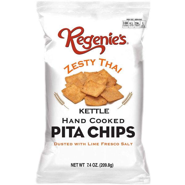 REGENIES: Zesty Thai Pita Chips, 7.4 oz
