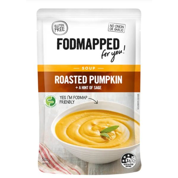 FODMAPPED FOR YOU: Roasted Pumpkin Plus A Hint Of Sage Soup, 17.6 oz