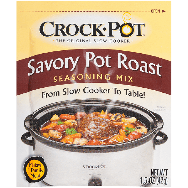 CROCKPOT: Savory Pot Roast Seasoning Mix, 1.5 oz