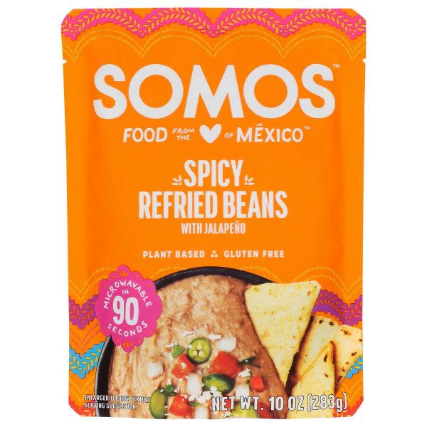 SOMOS: Spicy Refried Beans, 10 oz