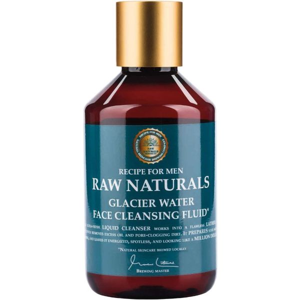 RAW NATURALS: Glacier Water Face Cleansing Fluid, 250 ml