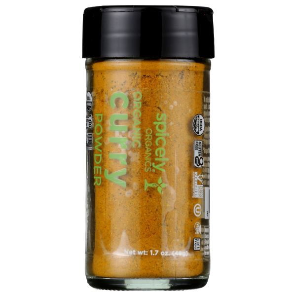 SPICELY ORGANICS: Organic Curry Powder Jar, 1.7 oz