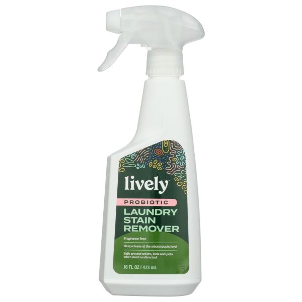 LIVELY: Probiotic Laundry Stain Remover, 16 fo
