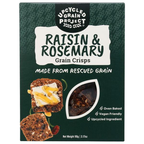 RUTHERFORD & MEYER: Raisin and Rosemary Grain Crisps, 3.1 oz