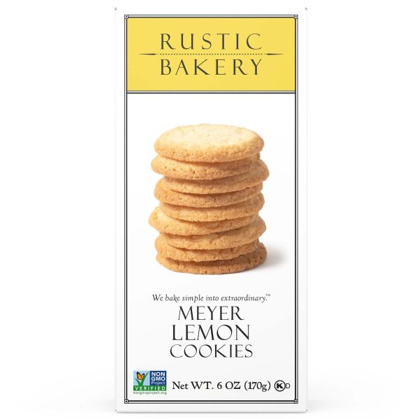 RUSTIC BAKERY: Meyer Lemon Cookies, 6 oz