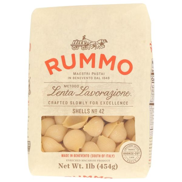 RUMMO: Shells Pasta No 42, 1 lb