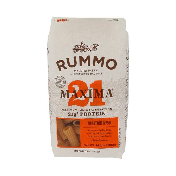 RUMMO: Maxima 21 Rigatoni Pasta No 50, 14.1 oz