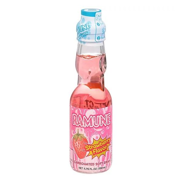 JFC INTERNATIONAL: Strawberry Ramune Soda, 6.76 fo