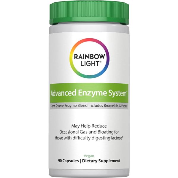 RAINBOW LIGHT: Advanced Enzyme System, 90 vc