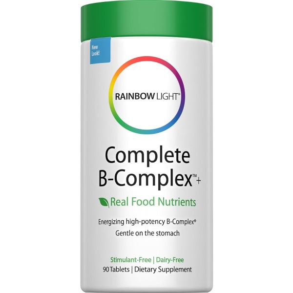 RAINBOW LIGHT: Complete B Complex, 90 tb