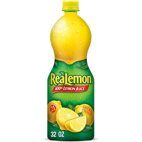 REALEMON: Lemon Juice, 32 fo