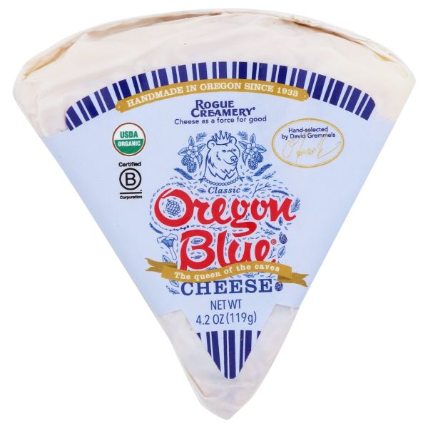 ROGUE CREAMERY: Blue Cheese Oregon Blue, 4.2 oz