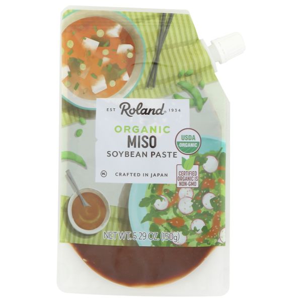 ROLAND: Organic Miso Paste, 5.29 oz