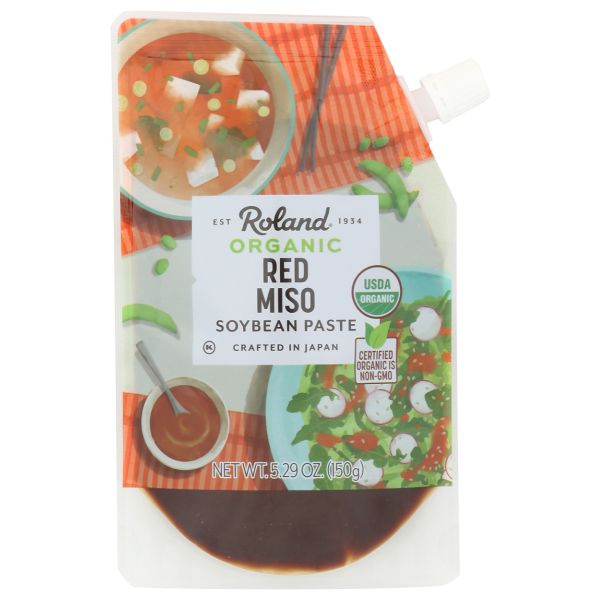 ROLAND: Organic Red Miso Paste, 5.29 oz