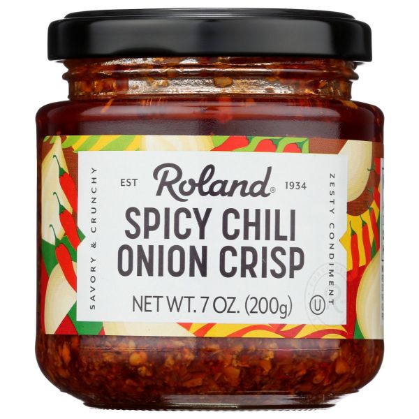ROLAND: Spicy Chili Onion Crisp, 7 oz
