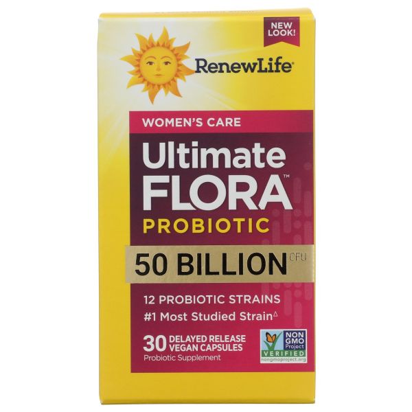 RENEWLIFE: Ultimate Flora Womens Vaginal Care Probiotic 50 Billion, 30 vc