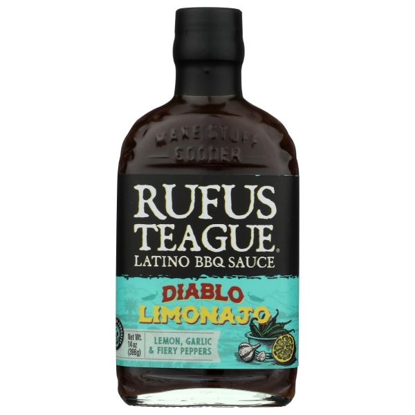 RUFUS TEAGUE: Diablo Limonajo Bbq Sauce, 14 oz