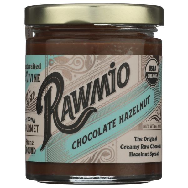 RAWMIO: Chocolate Hazelnut Spread, 6 oz