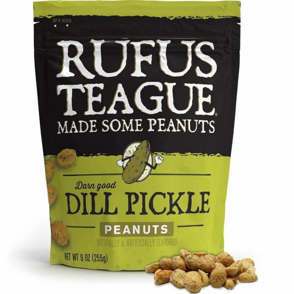 RUFUS TEAGUE: Dill Pickle Nuts, 9 oz