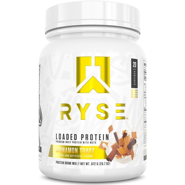 RYSE FUEL: Loaded Protein Cinnamon Toast, 23.7 oz
