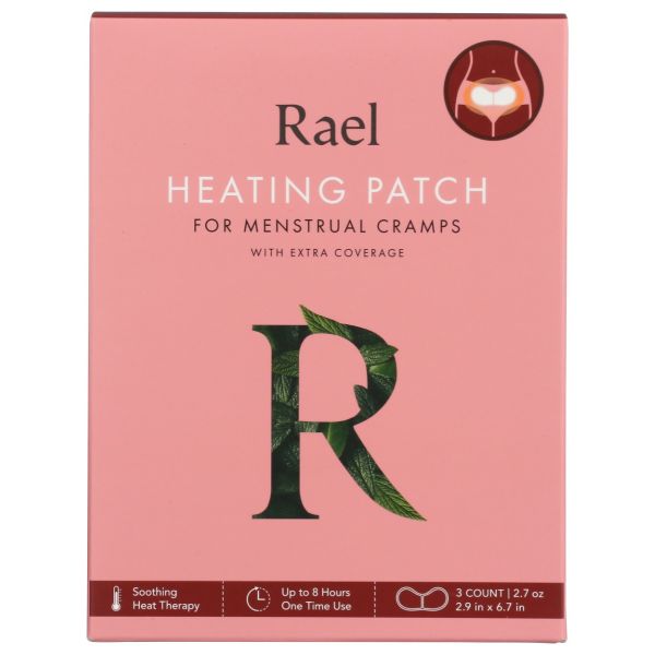 RAEL: Extra Coverage Heating Patch, 3 ea