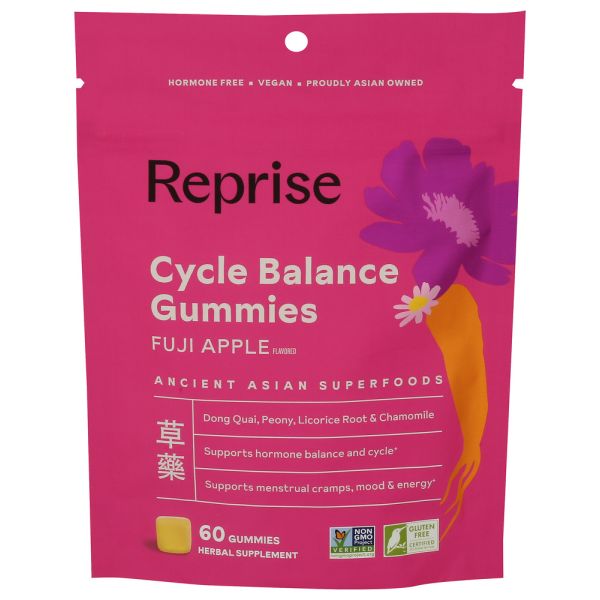 REPRISE: PMS Support Gummies, 60 pc
