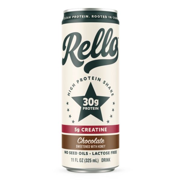 RELLO: Chocolate High Protein Shake, 11 fo