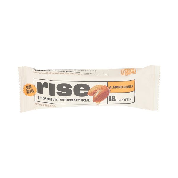RISE: Almond Honey Protein Bar, 2.1 oz