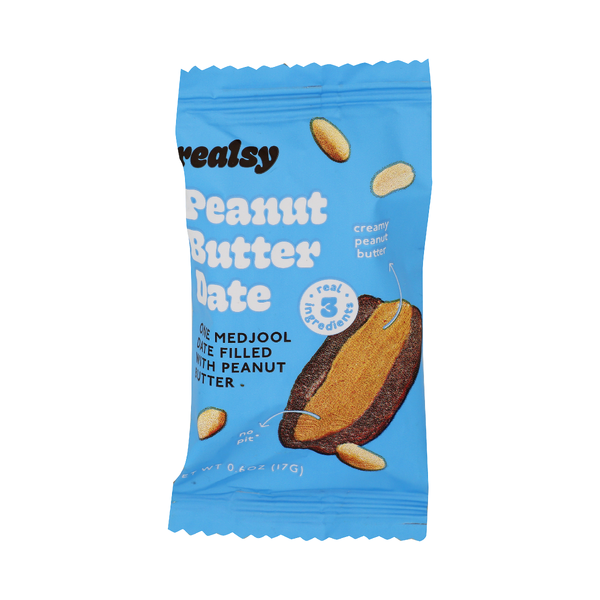 REALSY: Peanut Butter Filled Date, 0.6 oz