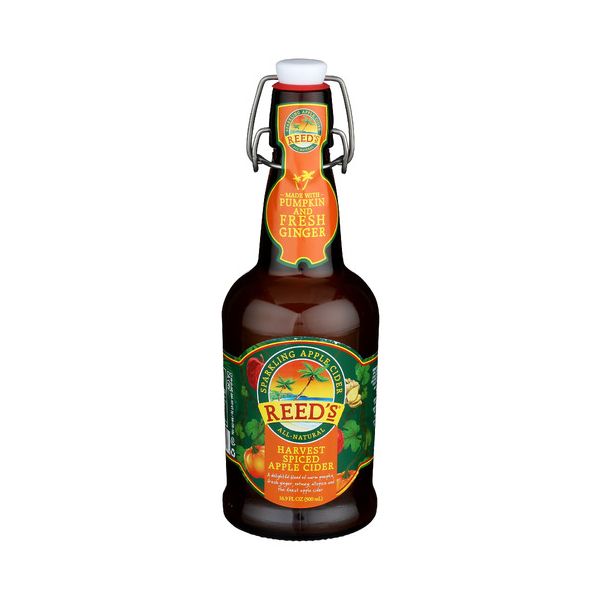 REEDS: Harvest Spiced Apple Cider, 16.9 fo