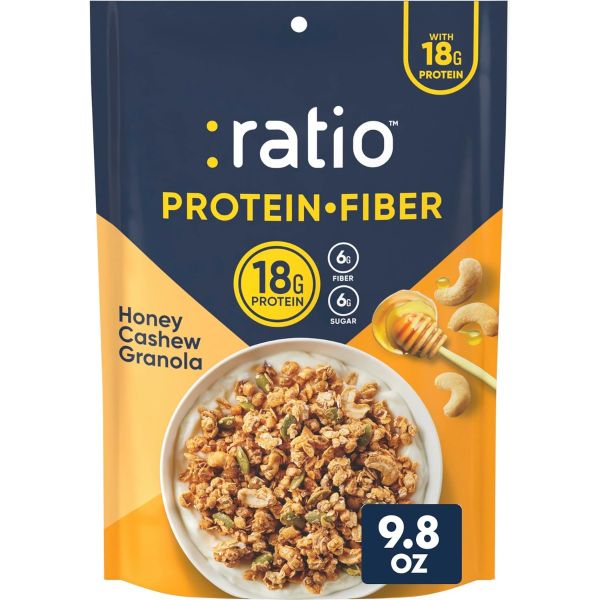 RATIO: Honey Cashew Granola, 9.8 oz