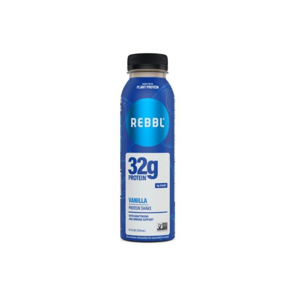 REBBL: 32g Vanilla Protein Shake, 12 fo