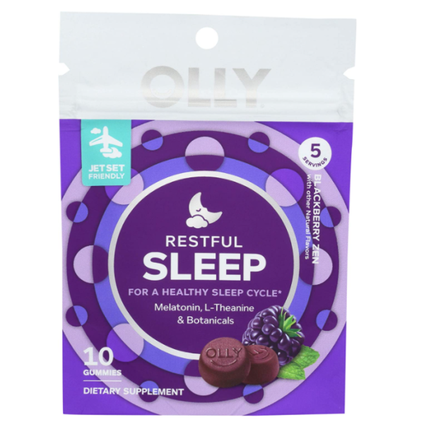 OLLY: Restful Sleep Blackberry Zen Gummies, 10 ea