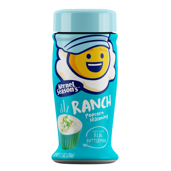 KERNEL SEASONS: Ranch Popcorn Seasoning, 2.7 oz
