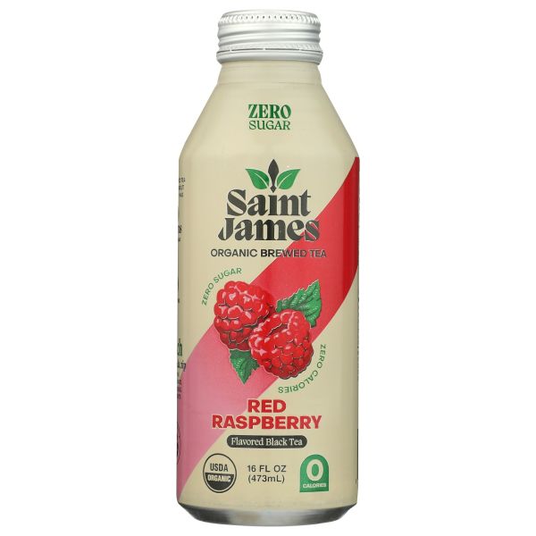 SAINT JAMES BRAND LLC: Red Raspberry Black Tea, 16 fo