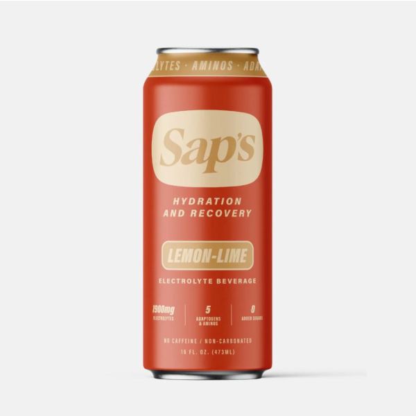 SAPS: Lemon Lime Electrolyte Beverage, 16 fo