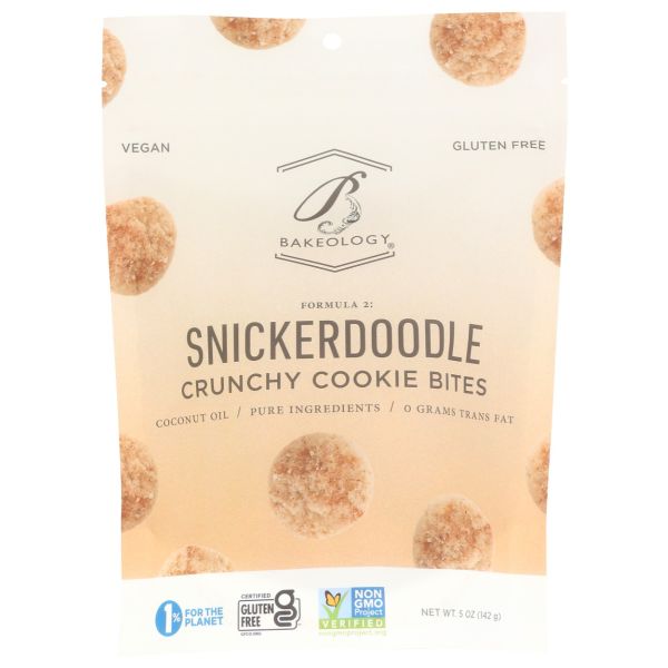 BAKEOLOGY: Snickerdoodle Cookie Bites, 5 oz