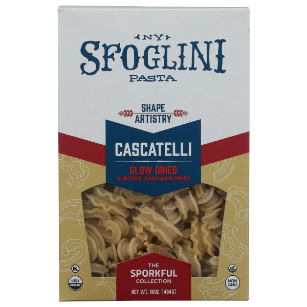 SFOGLINI: Cascatelli Pasta by Sporkful, 16 oz