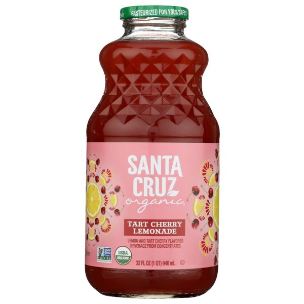 SANTA CRUZ: Organic Tart Cherry Lemonade, 32 fo
