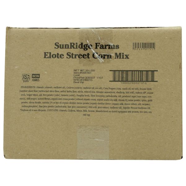 SUNRIDGE FARMS: Mexican Street Corn Mix with Elote Style Seasoning, 20 lb